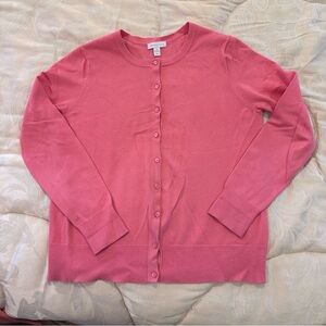 Charter Club Rose Pink Cardigan Sweater